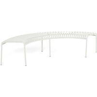 Palissade Parkbänk Cream White