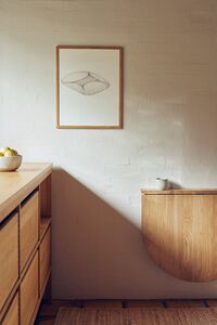 Trefoil Sammenleggbart Veggbord Eik
