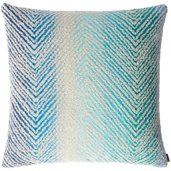 Island Pude 50x50 cm Turkis/Flerfarvet