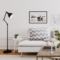 Bazar Gulvlampe Sand Black