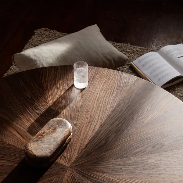 Post Sofabord Smoked Oak Star Ø100 x 334 cm / Large