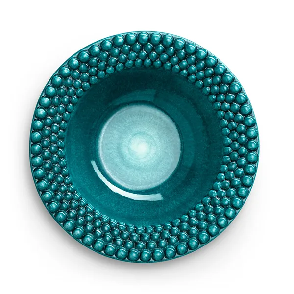 Bubbles Suppetallerken 25 cm Ocean