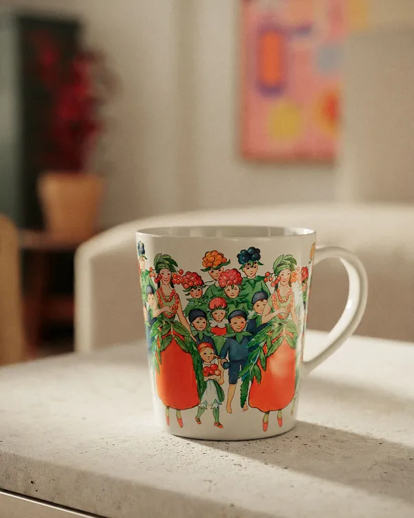 Elsa Beskow Mugg Med Öra 40 cl Augusti