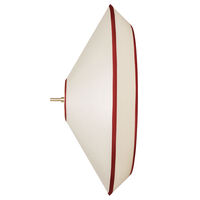 Tafta Vegglampe Ø52 cm Rød / Off-white