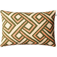 Lanka Kuddfodral 40x60 cm Cactus Green / Rose