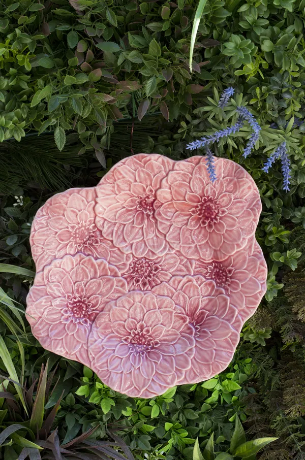 Maria Flor Tallerken 28 cm Rosa