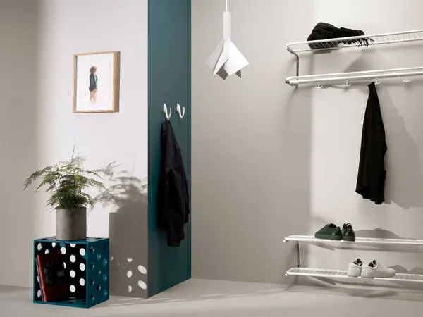 Classic 650S Skohylde 100cm Hvid
