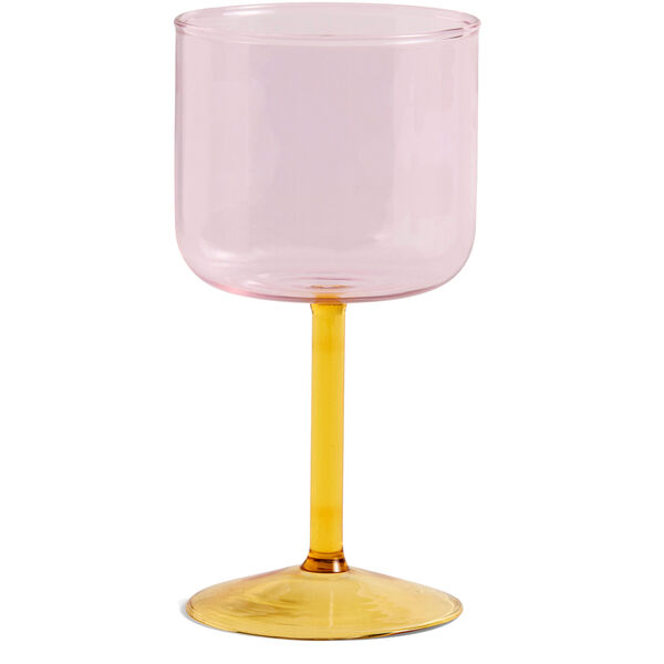 Tint Vinglass 2-pk Rosa / Gul