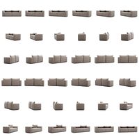 Moore 2-Seter Sofa Sandshell Beige
