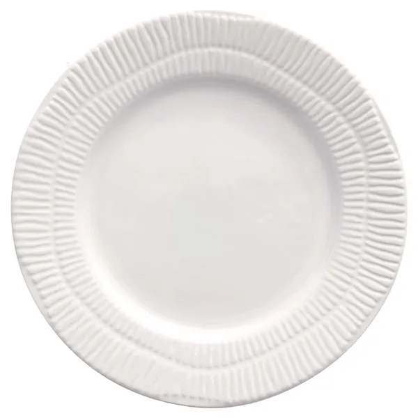 Stripes Tallerken 21 cm Hvid