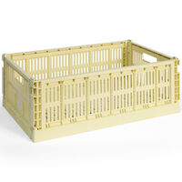 Colour Crate Large Oppbevaring Light Yellow