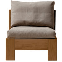 Icon Loungestol Pine Deep Brown / Technicolour