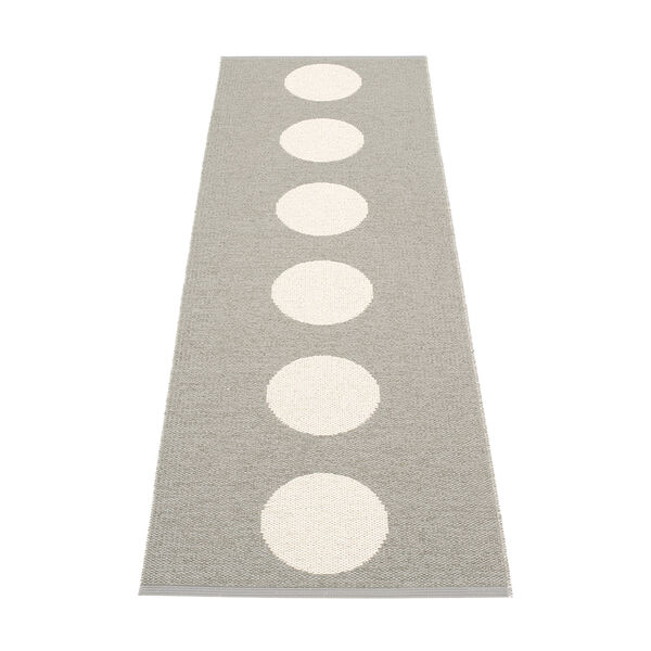 Vera Tæppe Warm Grey/Vanilla 70x225 cm