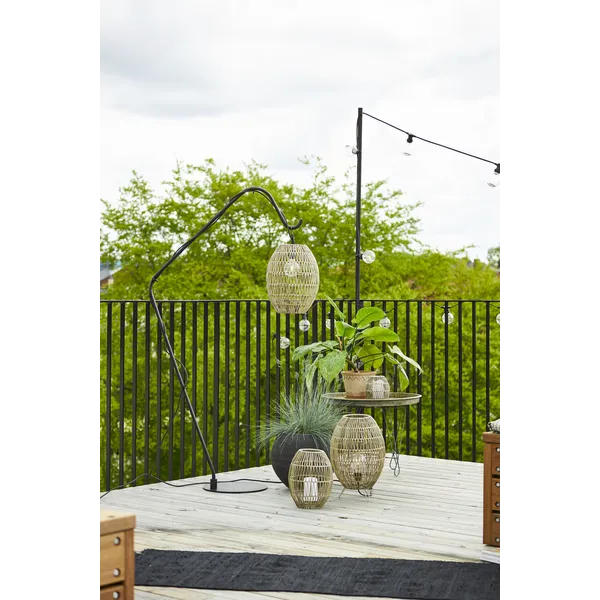 Linde Lampeskjerm 40 cm Gråbeige