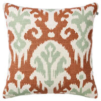 Adi Kuddfodral 50x50 cm Aqua / Apricot Orange