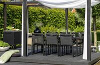 Vevi Dining Chair White/Alu