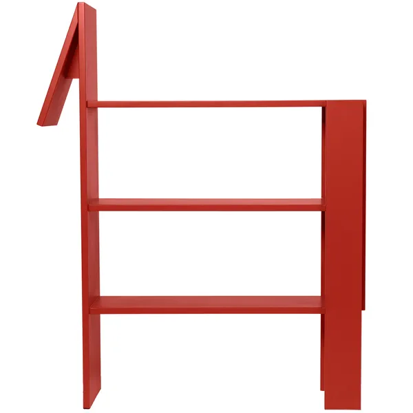 Horse Bokhylle 91x111 cm Poppy Red