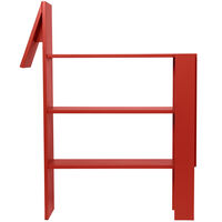 Horse Bokhylle 91x111 cm Poppy Red