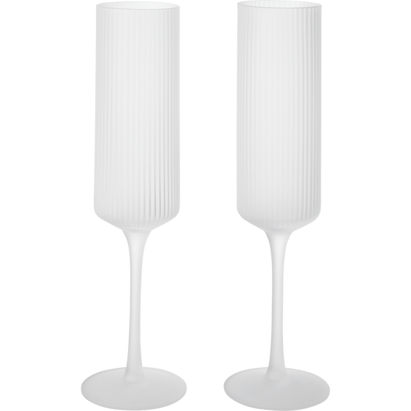 Ripple Champagneglas 2-pack Frosted