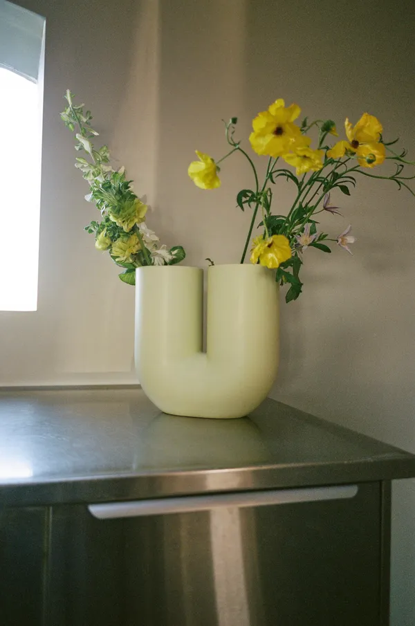 Kink Vase 26 cm Light Green