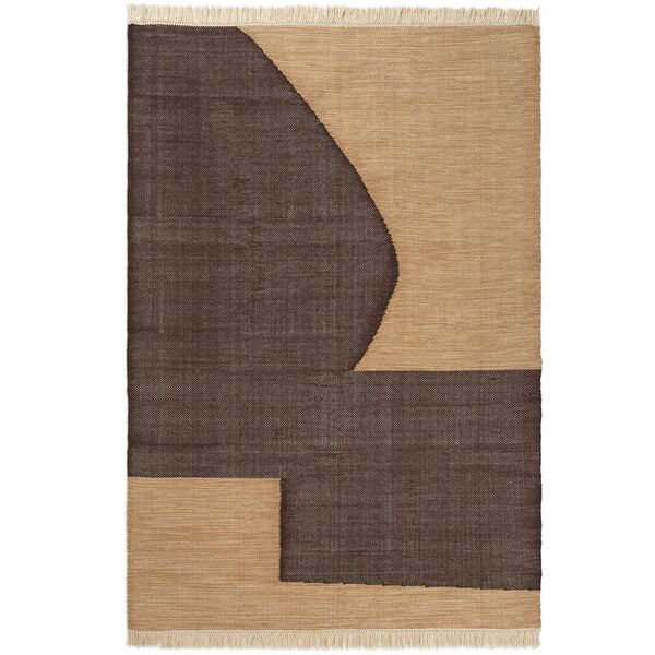 Forene Teppe 140x200 cm Tan/chocolate