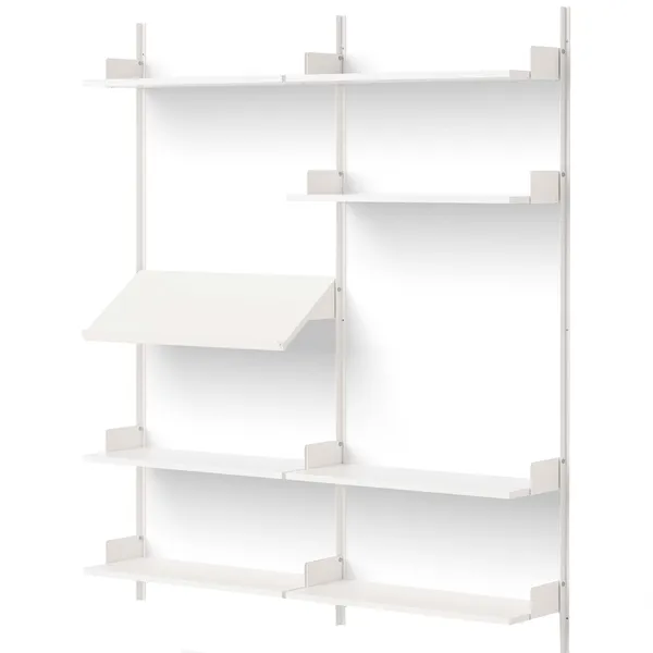 New Works Living Hylla 1900 mm Vit