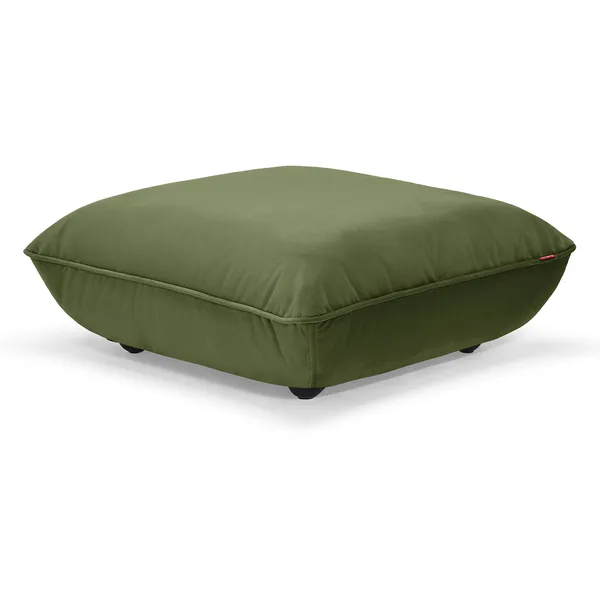 Sumo Fotpall Sammet Deep Green