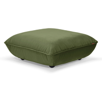 Sumo Fotpall Sammet Deep Green