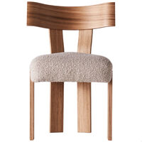 Alba Stol Ek / Bouclé Sand