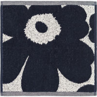 Unikko Ansiktshåndkle 30x30 cm Mørkeblå