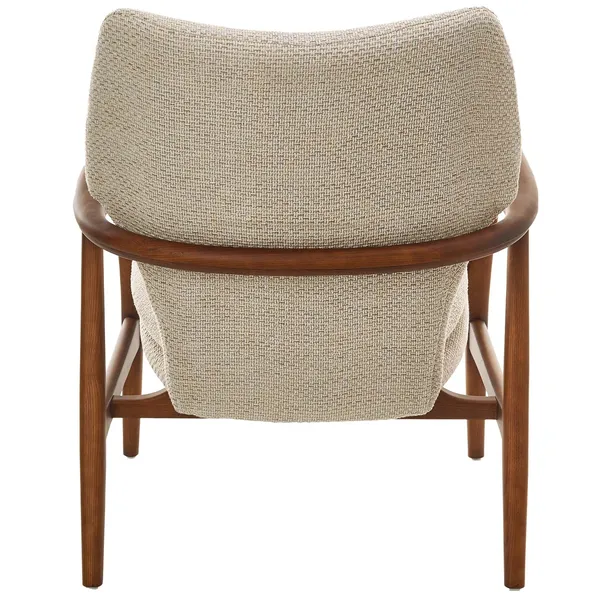 Chair Peggy Fabric Rough Ecru