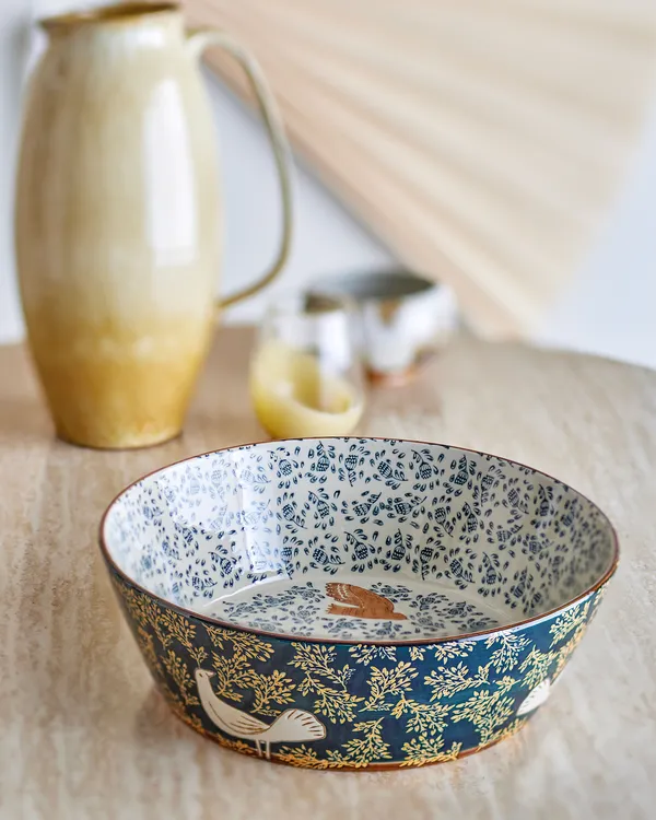 Hezha Bowl Blue