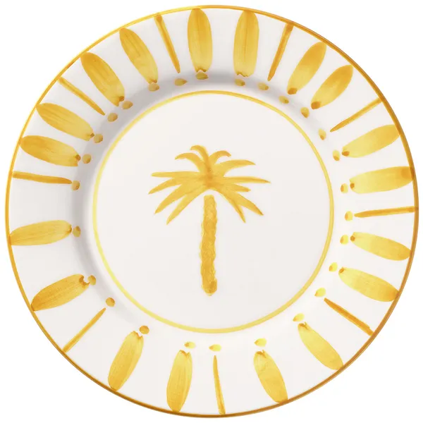 Cannes Sidetallerken 22 cm Gul