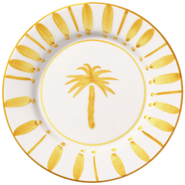 Cannes Sidetallerken 22 cm Gul