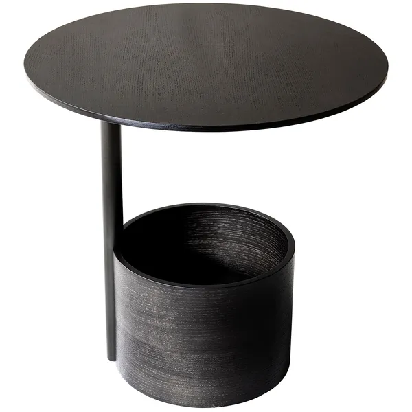 Parasol Sohvapöytä Ø50 cm Dark Stained Oak