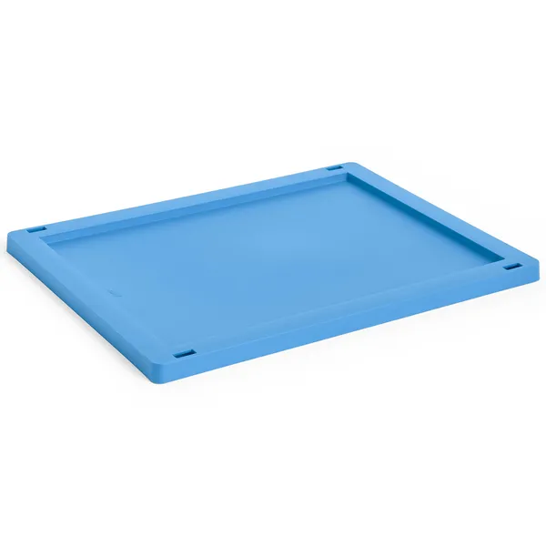 Colour Crate Plastic Medium Kansi Electric Blue