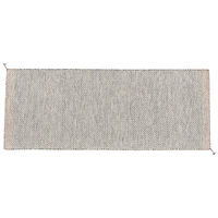 Ply Matto Kierrätetty Polyesteri Musta / Valkoinen 80x200 cm
