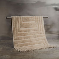 Kask Uldgulvtæppe 250x350 cm Beige