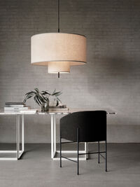 Margin Pendel Beige 90 cm