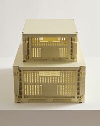Colour Crate Large Oppbevaring Light Yellow