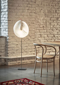 Yoruba Rose Gulvlampe Hvid
