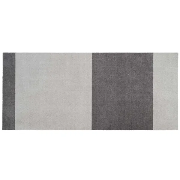 Stripes Matta Steel Grey / Ljusgrå 90x200 cm