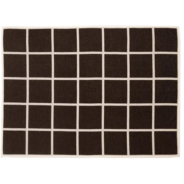 Criss Filt 140x200 cm Mörkbrun