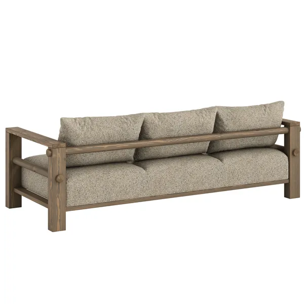 Bare Sofa Bed Carob Brown / Warm Sand