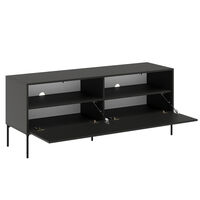 Bloc Tv-Bord 136 cm Sort