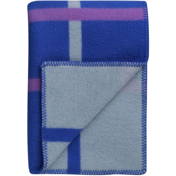 Knut Plaid 135x200 cm Cobolt Blue
