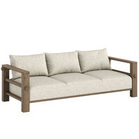 Bare Sofa Bed Carob Brown / Soft Chalk