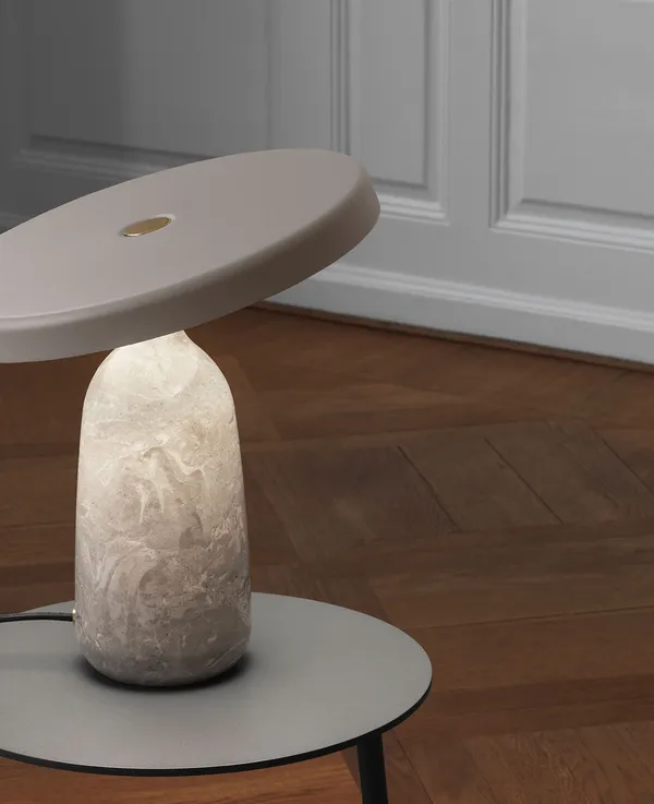 Eddy Table Lamp EU Gray