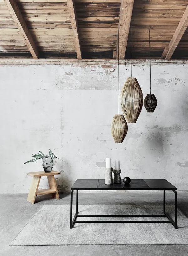 Austin Long Sofabord 45x60 cm Sort