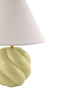 Dahlia 24 Bordlampe Smørgul